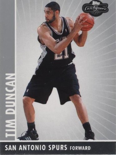 2008-09 Topps Co-Signers - Tim Duncan #21