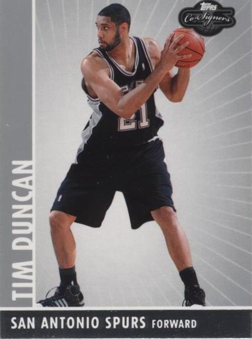 2008-09 Topps Co-Signers - Tim Duncan #21