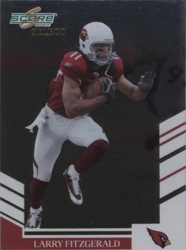 2007 Score Select Larry Fitzgerald #107