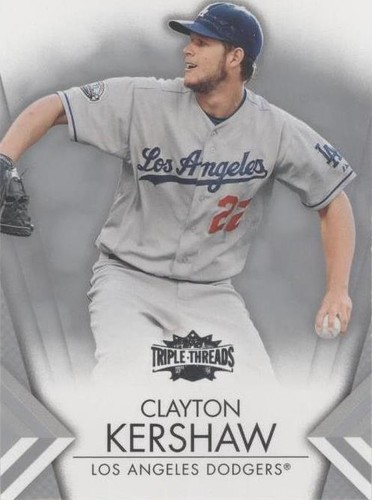 2012 Topps Triple Threads - Clayton Kershaw #95
