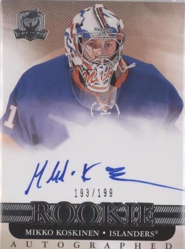 2011-12 Upper Deck The Cup - Mikko Koskinen #108