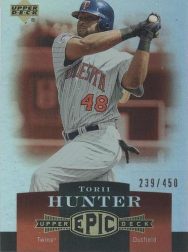 2006 Upper Deck Epic - Torii Hunter #152