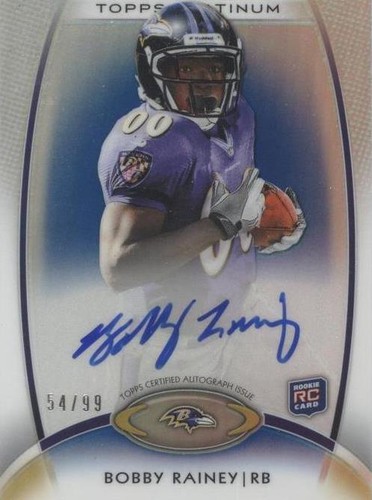 2012 Topps Platinum Bobby Rainey #158