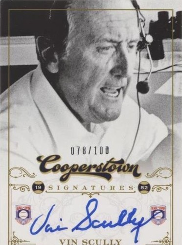 2012 Panini Cooperstown - Vin Scully #FFA-VIN