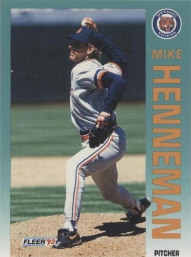 Mike Henneman 1992 Topps Gold Winner card #293 | eBay