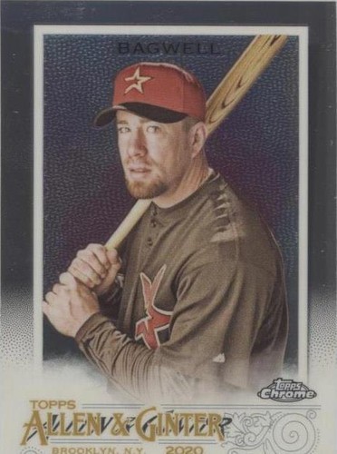 2020 Topps Allen & Ginter Chrome - Jeff Bagwell #8