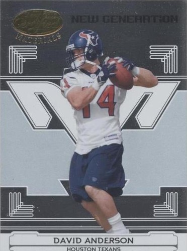 2006 Leaf Certified Materials David Anderson #175