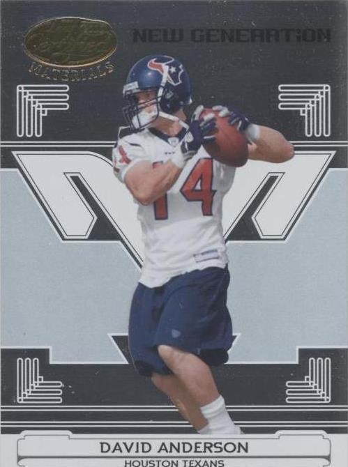 2006 Leaf Certified Materials David Anderson #175