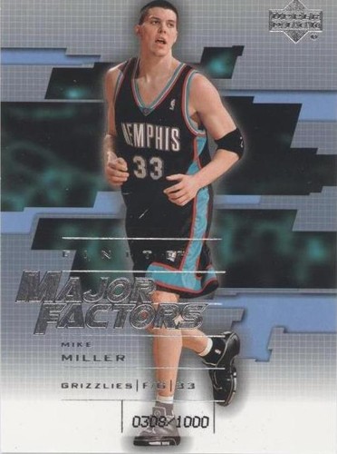2003-04 Upper Deck Finite - Mike Miller #284