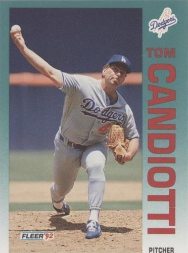 1992 Fleer Update - Tom Candiotti #U-89