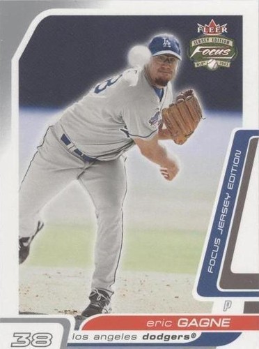 2003 Fleer Focus Jersey Edition - Eric Gagne #84