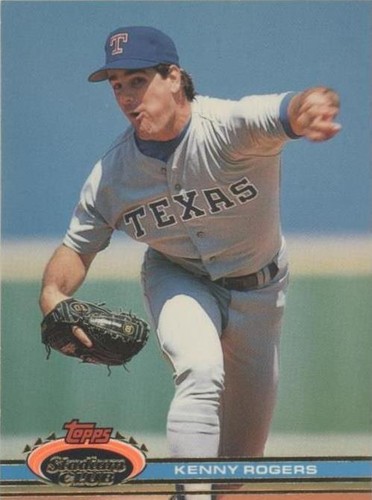 1991 Topps Stadium Club - Kenny Rogers #258
