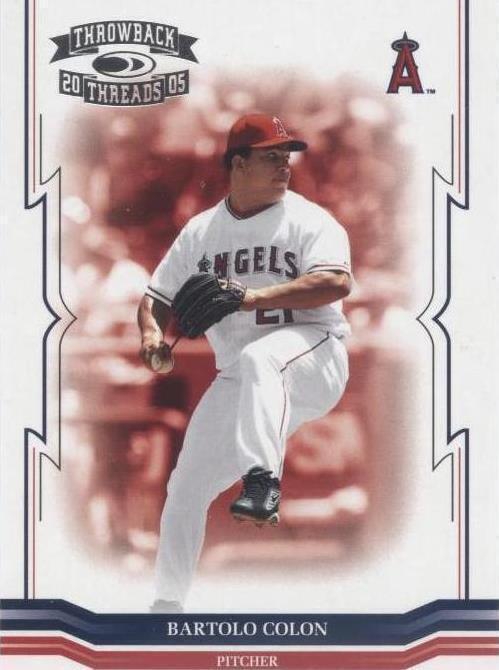 Donruss Throwback Threads 2005 - Bartolo Colon #196