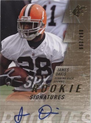 2009 SPx James Davis #155
