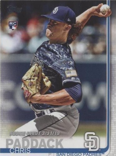 2019 Topps Update Series - Chris Paddack #US207