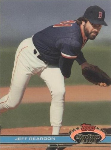 1991 Topps Stadium Club - Jeff Reardon #354