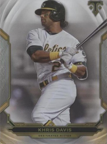2019 Topps Triple Threads - Khris Davis #14