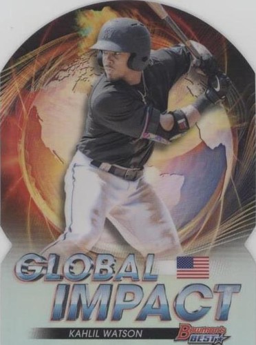 2022 Bowman's Best - Kahlil Watson #GI-15