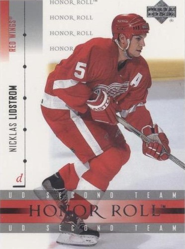 2001-02 Upper Deck Honor Roll - Nicklas Lidstrom #46