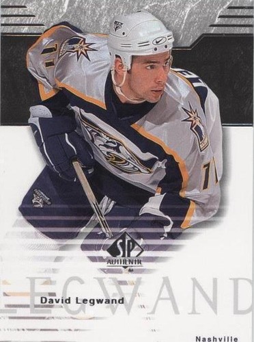 2003-04 SP Authentic - David Legwand #49