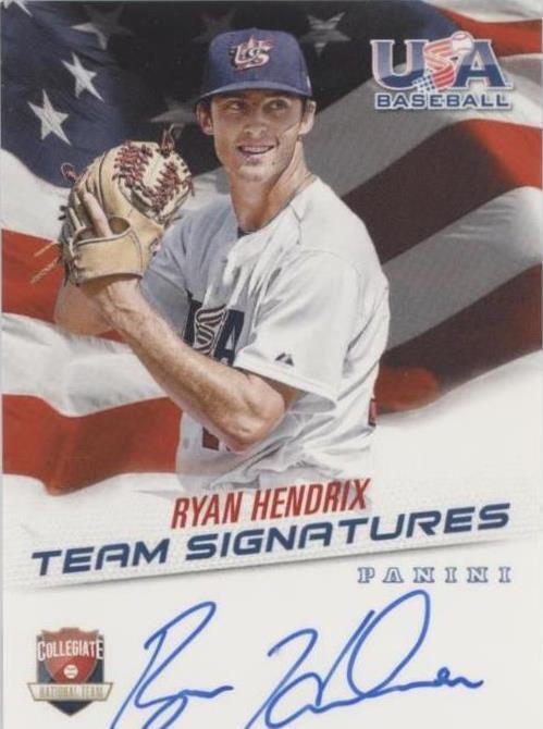 2015 Panini USA Baseball - Ryan Hendrix #RH
