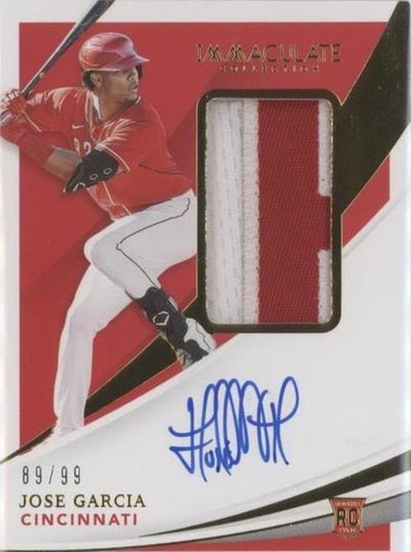 2021 Panini Immaculate Collection - Jose Garcia #162