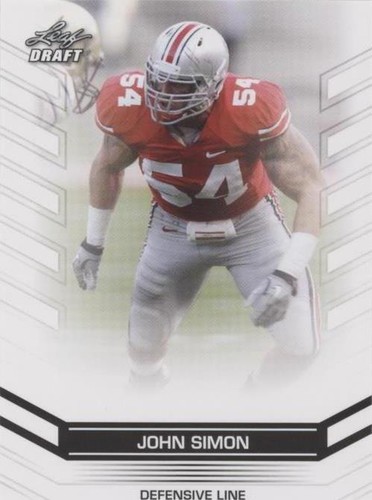 2013 Leaf Draft John Simon #91