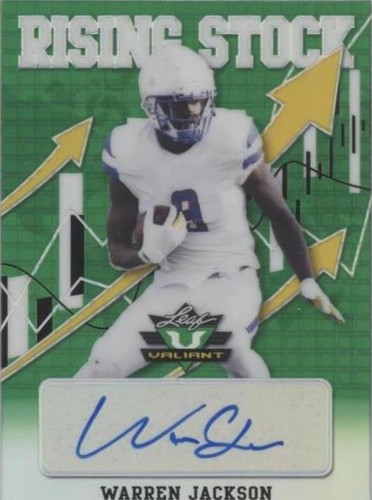 2021 Leaf Valiant Warren Jackson #RS-WJ1