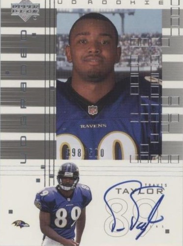 2000 UD Graded Travis Taylor #155