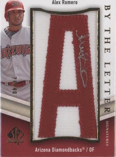 2009 SP Authentic - Alex Romero #BTL-AR