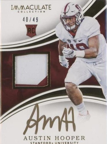 2016 Panini Immaculate Collection Collegiate Football Trading Cards