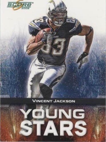2008 Score Vincent Jackson #YS-10