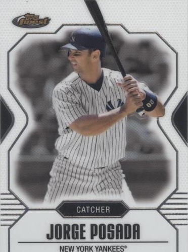 2007 Topps Finest - Jorge Posada #20