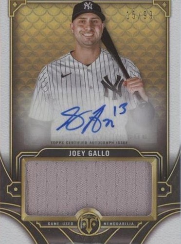 2022 Topps Triple Threads - Joey Gallo #ASJR-JG