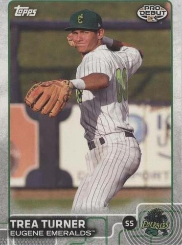 2015 Topps Pro Debut - Trea Turner #116