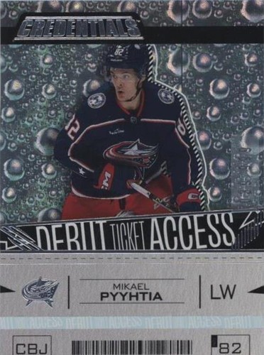 2023-24 Upper Deck Credentials - Mikael Pyyhtia #147