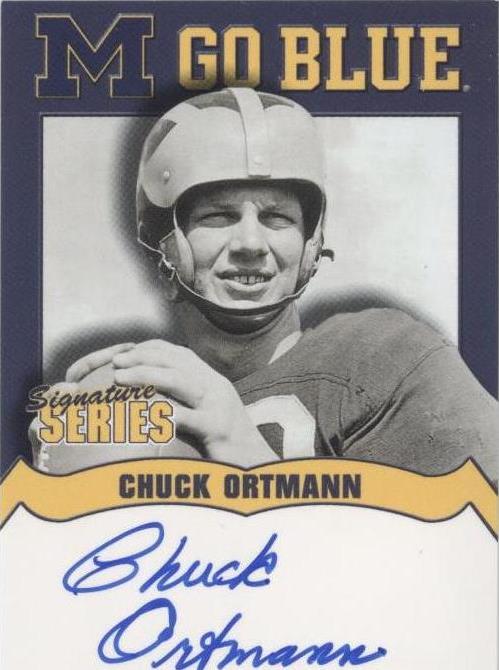 2002 TK Legacy Michigan Wolverines Chuck Ortmann #MGB12
