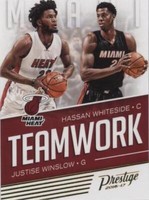 2016-17 Panini Prestige - Justise Winslow/Hassan Whiteside #9