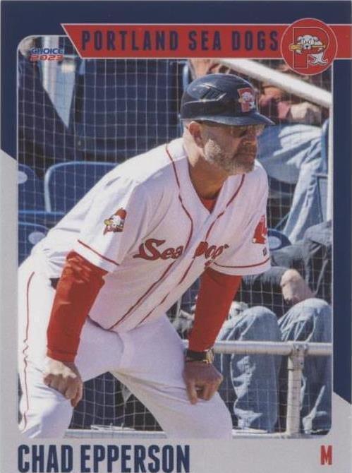 2023 Choice Portland Sea Dogs - Chad Epperson #36