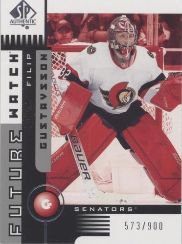 2021-22 SP Authentic - Filip Gustavsson #01FW-FG