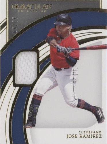 2022 Panini Immaculate Collection - Jose Ramirez #36