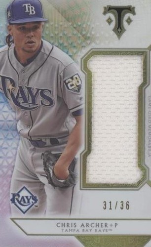 2018 Topps Triple Threads - Chris Archer #SJR-CA1