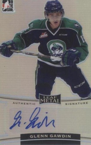 2014-15 In The Game Leaf Metal - Glenn Gawdin #BA-GG2