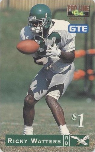 1995 Classic Pro Line Ricky Watters #15