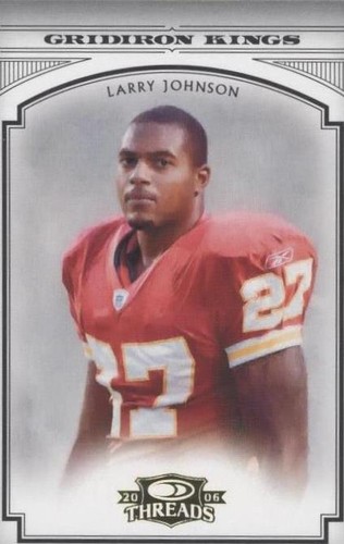2006 Donruss Threads Larry Johnson #PGK-31