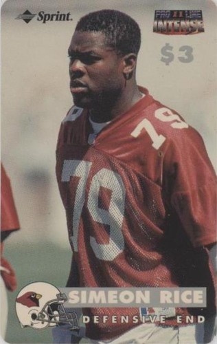 1996 Pro Line II Intense Simeon Rice #36