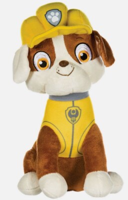 NEW OFFICIAL 12'' PAW PATROL PLUSH SOFT TOYS MARSHALL CHASE ROCKY RUBBLE ZUMA
