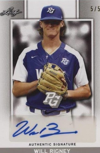 2018 Leaf Metal Perfect Game All-American Classic - Will Rigney #GD-WR1