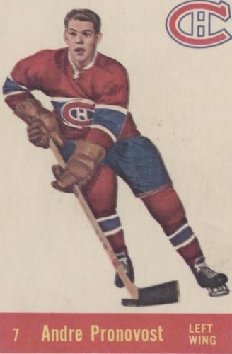 1957-58 Parkhurst - Andre Pronovost #7