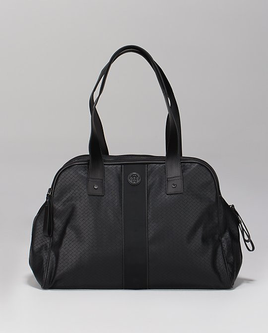 Lululemon Black Leather Gym Bag in Angel, London Gumtree